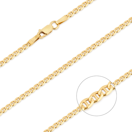 Złoty Łańcuszek pr. 585 Gucci szer. 2,5 mm ZL032