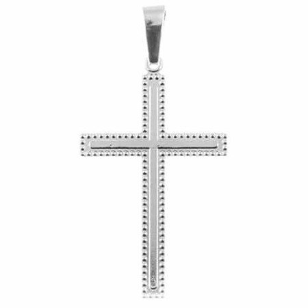 Krzyżyk srebrny M122 